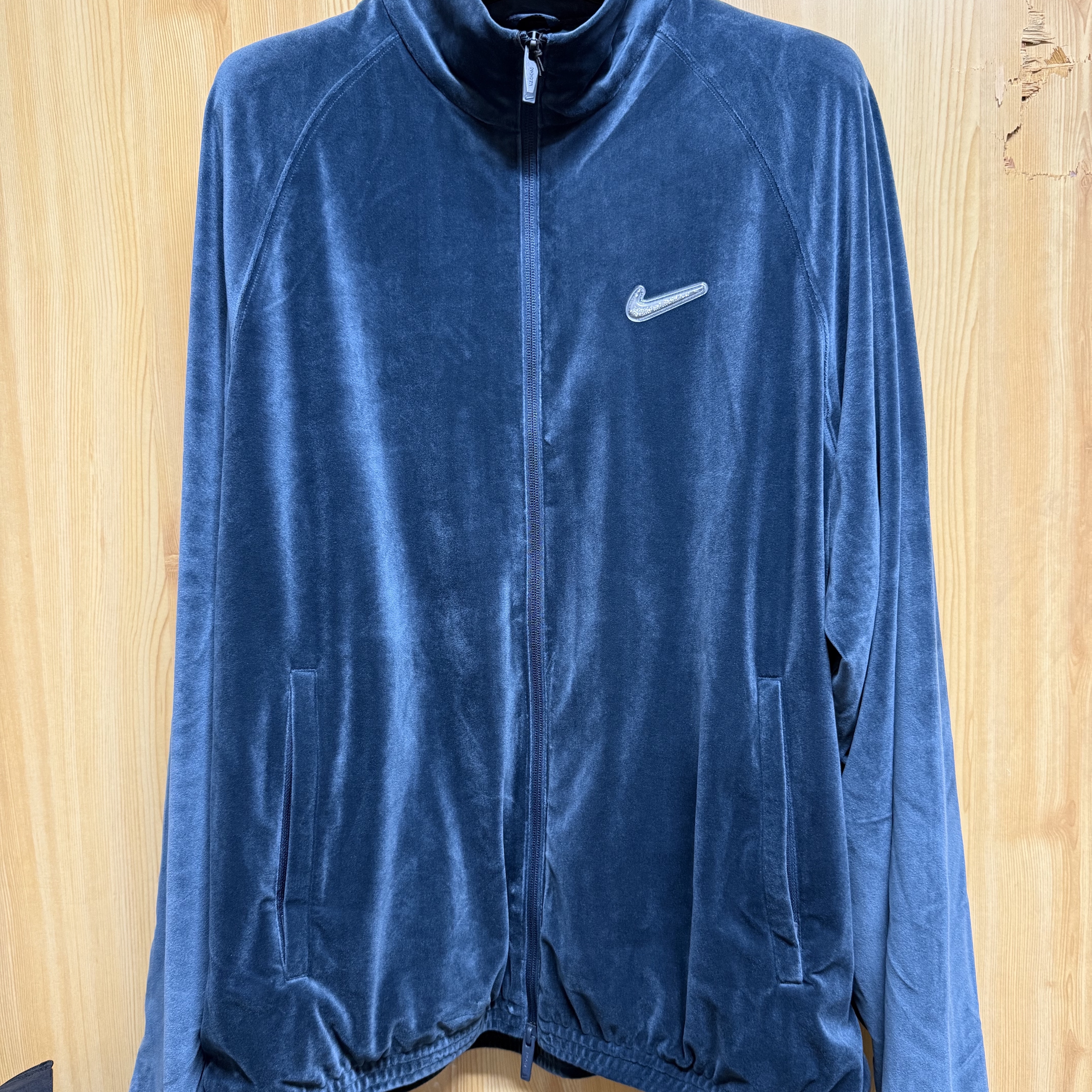 Nike x Drake Nocta Travel Jacket Armory Navy 착용 스타일 - 1