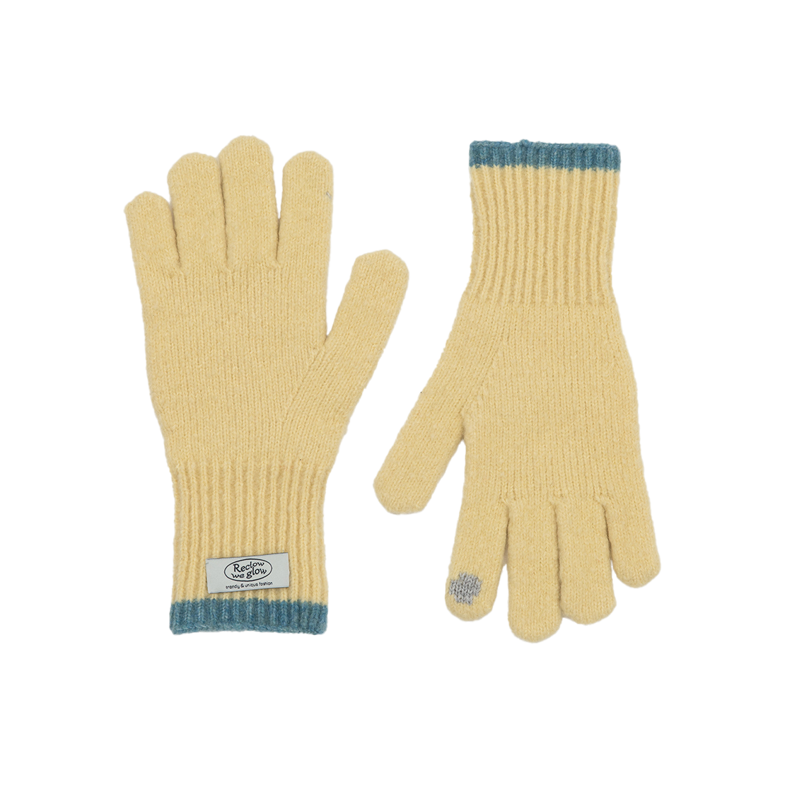 리끌로우 프로즌 머플러 장갑 세트 레몬(RECLOW Frozen Muffler Glove Set Lemon) - 4