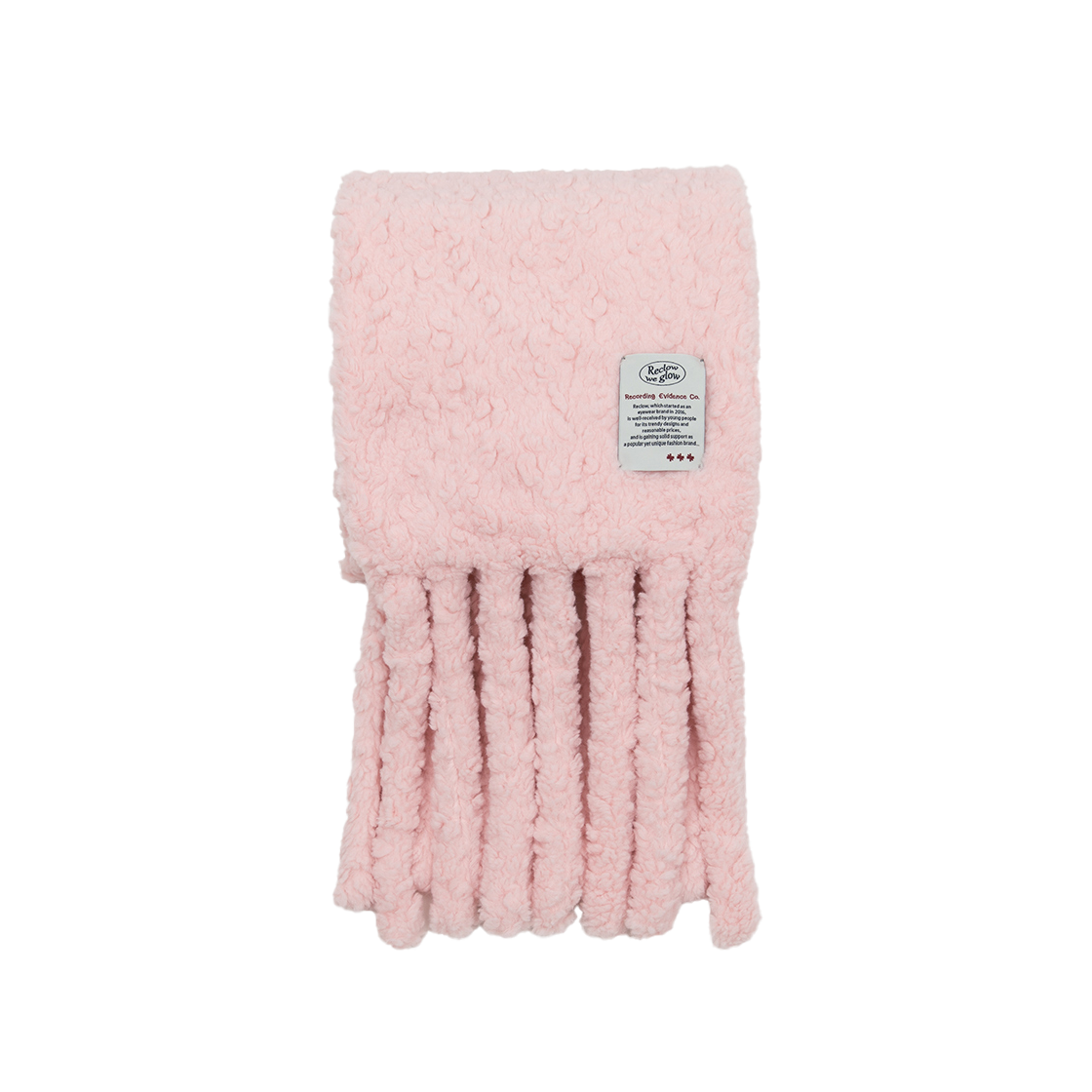 Cloudy Muffler Pastel Pink RECLOW Cloudy Muffler Pastel Pink
