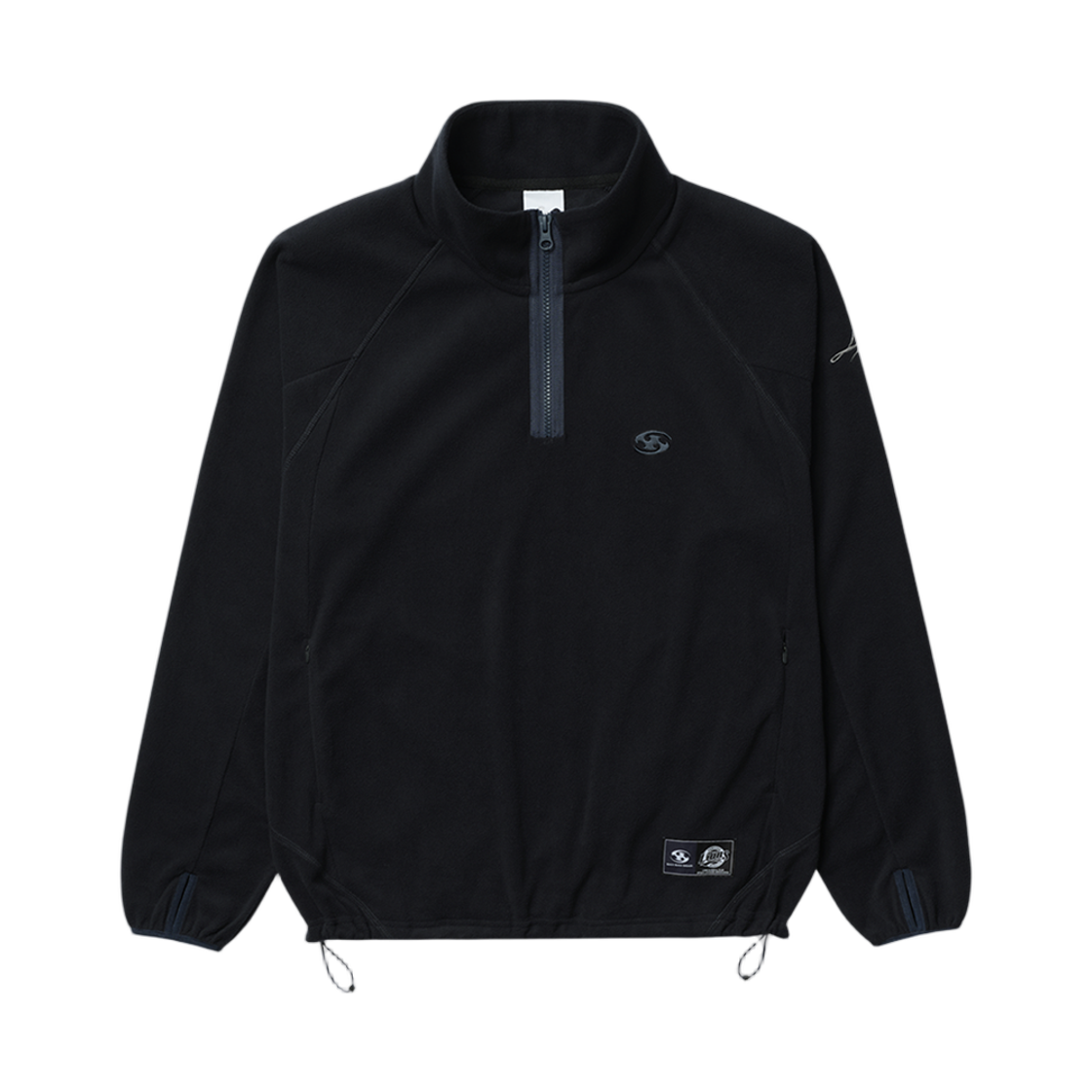 산산기어 x 삼성 라이온즈 하프 집업 플리스 네이비(Sansan Gear x Samsung Lions Half-Zip Up Fleece Navy) - 1