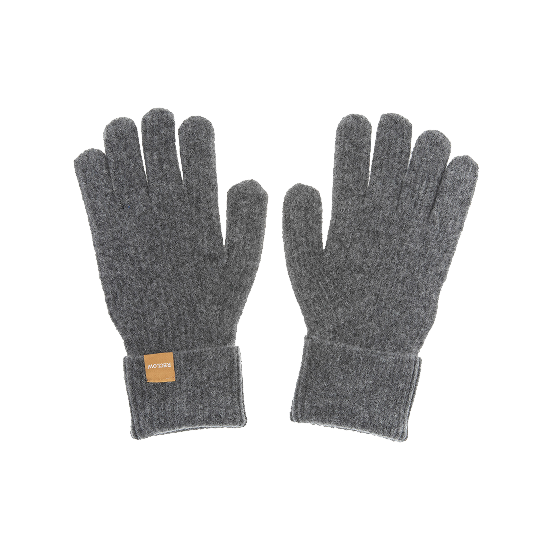 리끌로우 니트장갑 머플러 세트 그레이(RECLOW Knit Gloves Muffler Set Gray) - 5