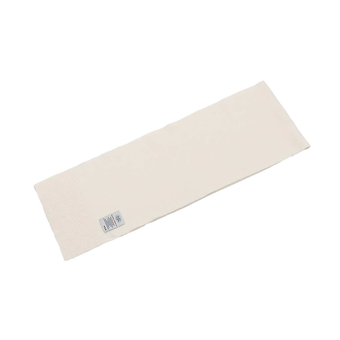 리끌로우 울터치 니트 머플러 아이보리(RECLOW Wool Touch Knit Muffler Ivory) - 3