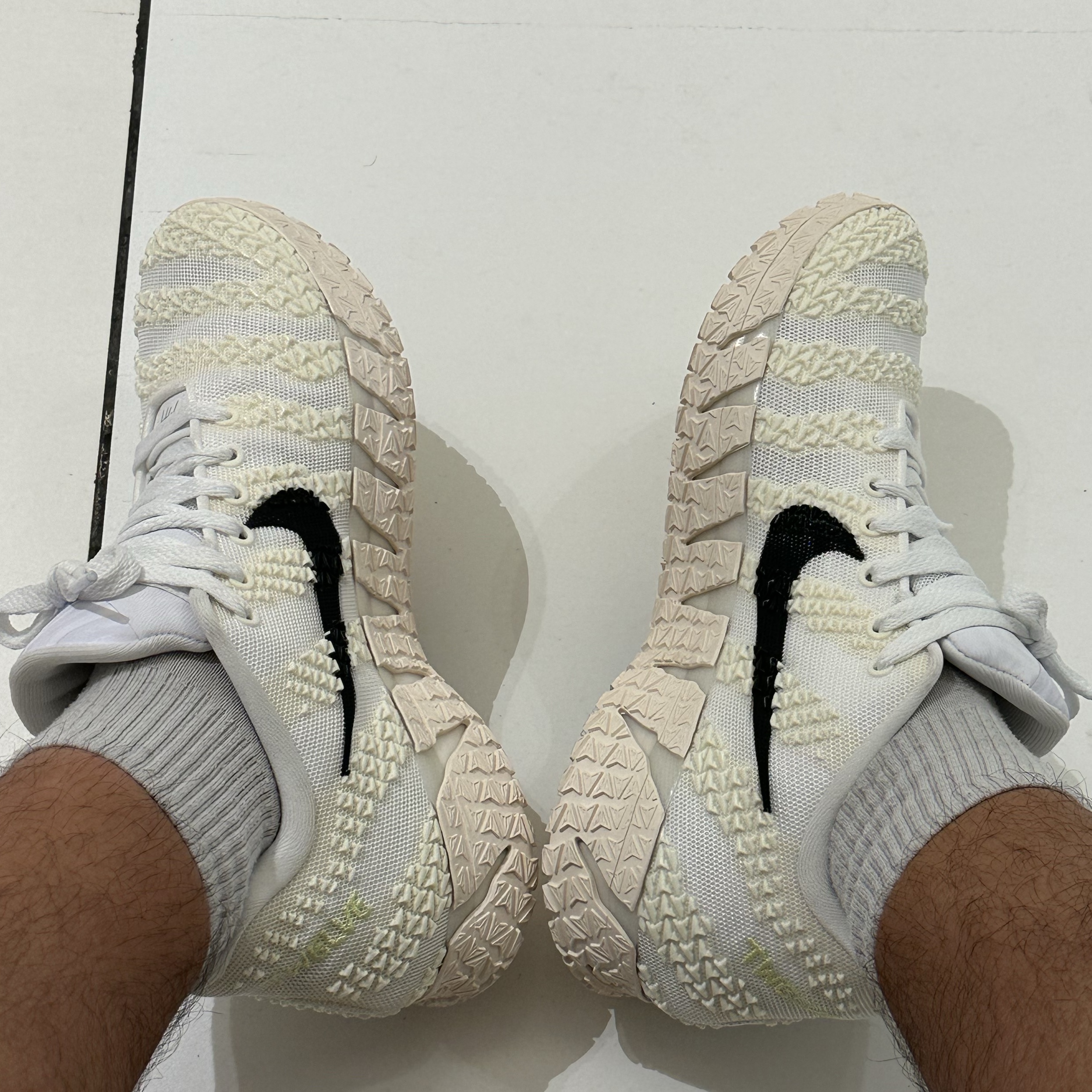 Nike Ja 3 EP White Black 착용 스타일 - 2