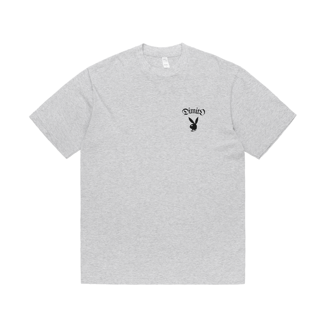 FVER44172 [Dimito X PLAYBOY] Bunny Graphic Ssv Gd 6.5Oz Tee Ash