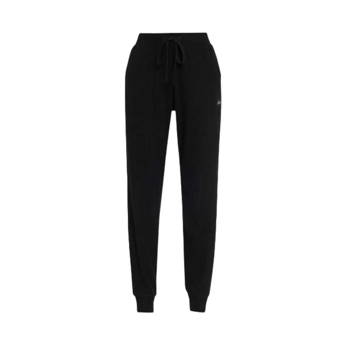 (W) 알로 요가 뮤즈 스웨트팬츠 블랙((W) Alo Yoga Muse Sweatpants Black)