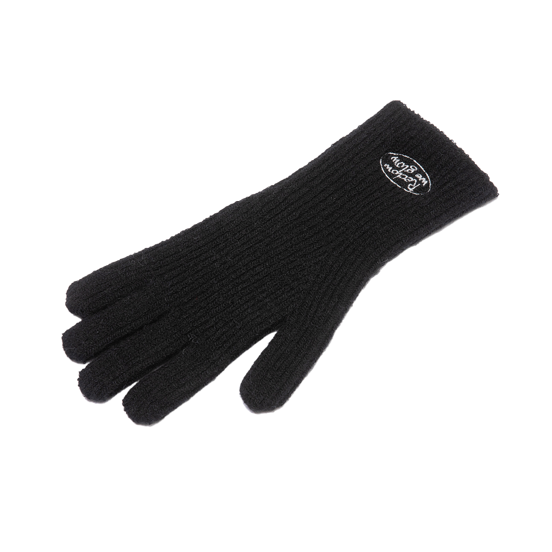 리끌로우 니트 로고 장갑 블랙(RECLOW Knit Logo Glove Black) - 4