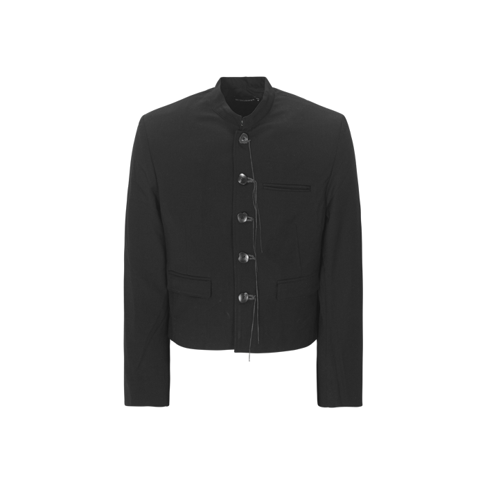 써저리 서처드 스타 크롭 블레이저 블랙(Surgery Sutured Star Cropped Blazer Black)