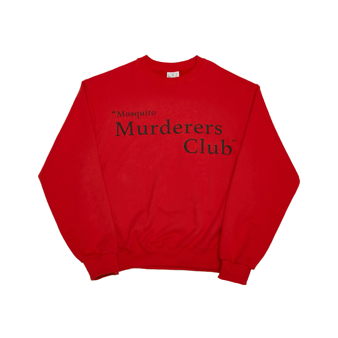 모스키토 머더러스 모스키토 머더러스클럽 스웻셔츠 레드(Mosquito Murderers Mosquito Murderers Club Sweatshirt Red)
