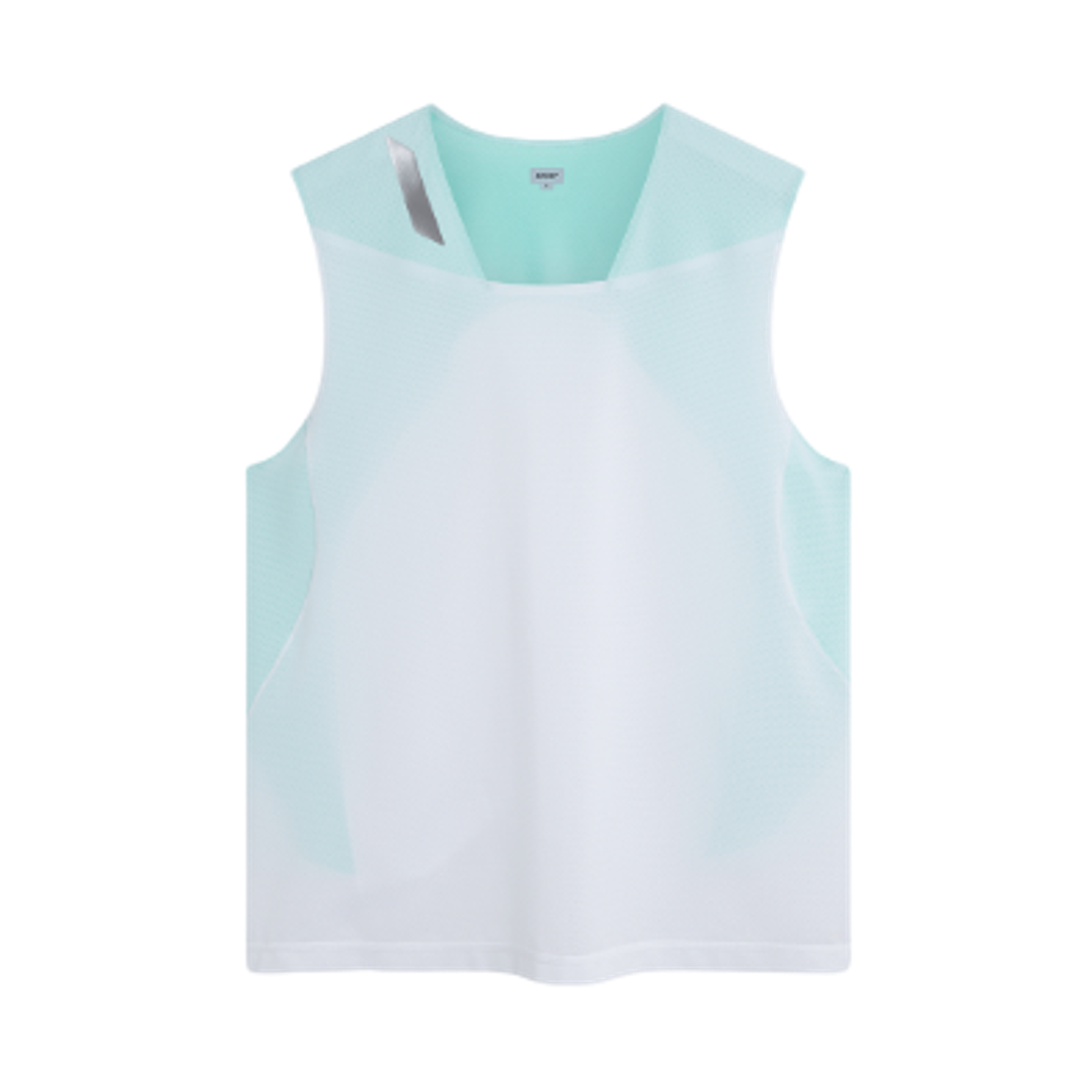 SV3W (W) Soar Running Singlet White Green
