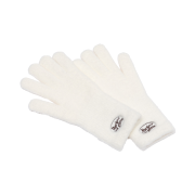 RECLOW Fluffy Logo Glove White