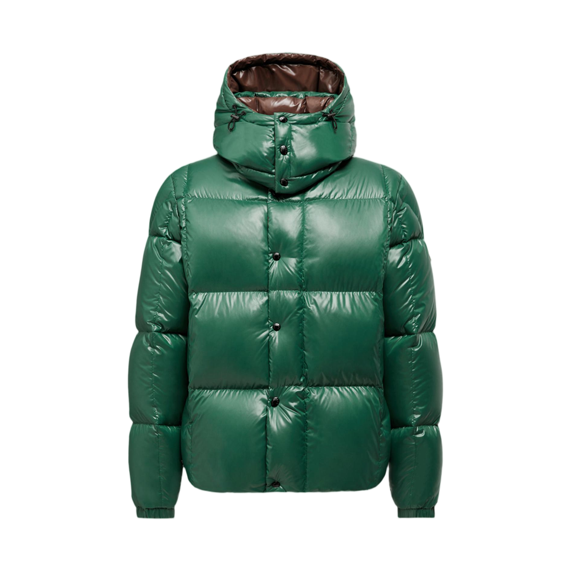K2-091-1A00187-597Z8-866 Moncler Parana Hooded Short Down Jacket Emerald Green - 25FW