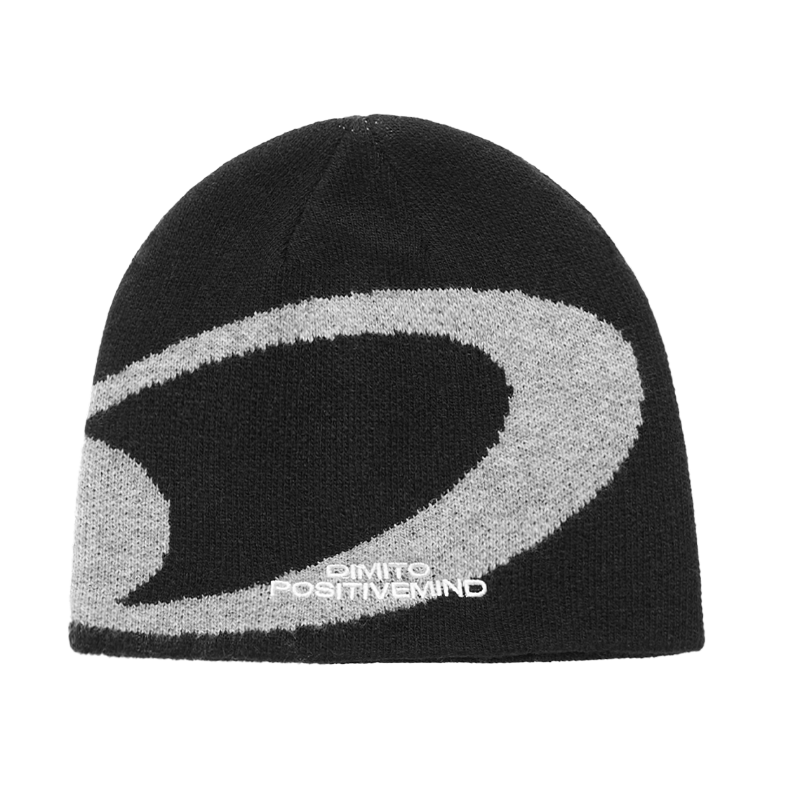 WVEN22112 Dimito New Big Logo Beanie Black
