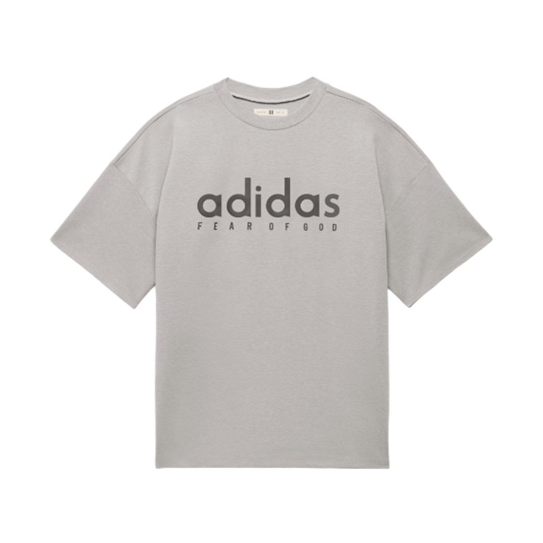 JZ4894 Adidas x Fear of God Athletics QDJ Short Sleeve Medium Grey Heather - US Sizing