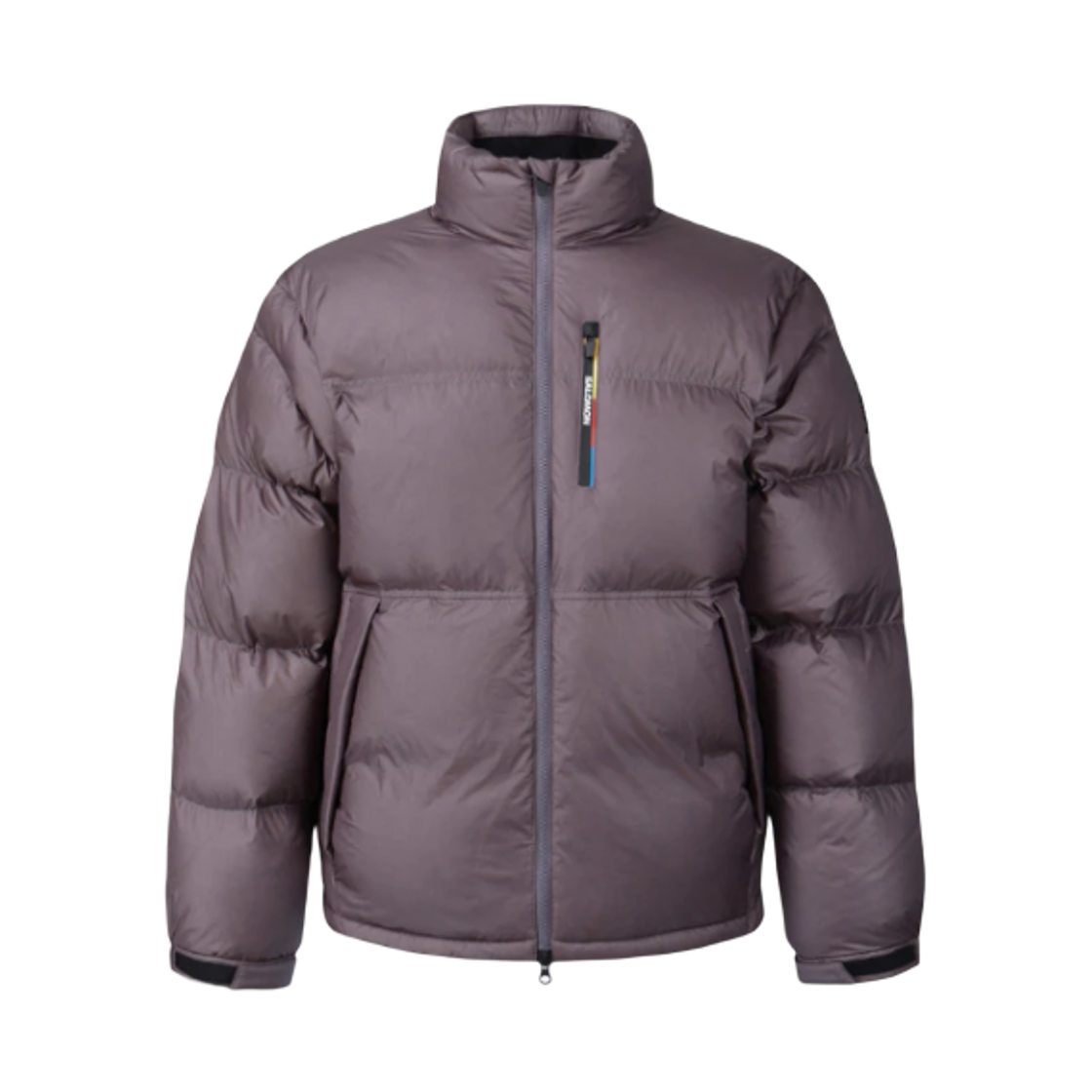 LC3003300 Salomon Contour Down Jacket Purple Grey