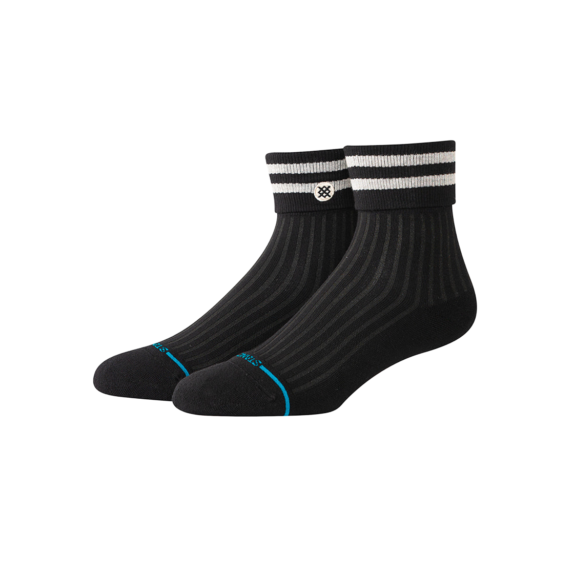 STC-W345C24ROL-BLK STANCE Roll Cuff Quarter Blk