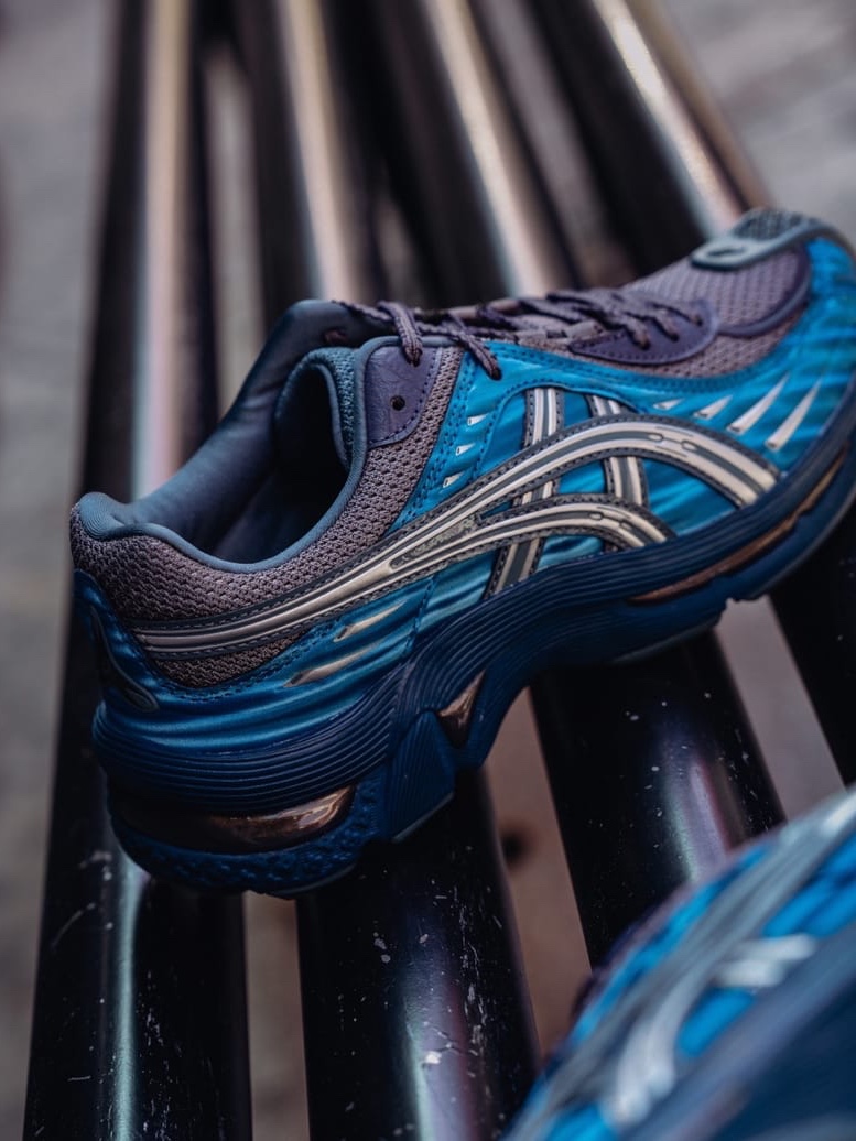 (W) Asics x Kiko Kostadinov Gel-Flammae Blue Ironclad 착용 스타일