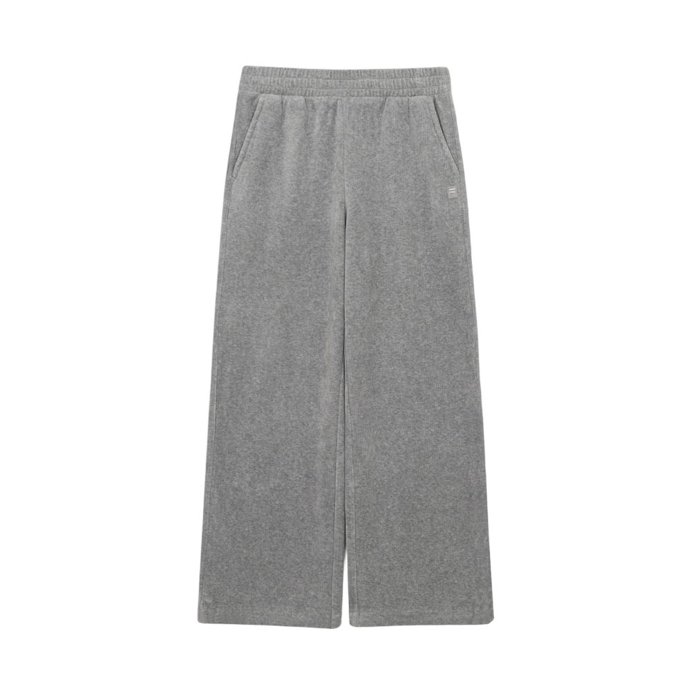 1100FS254FP02F001071 [6% 적립] FILA Velour Corduroy 2Way Pants Melange Gray