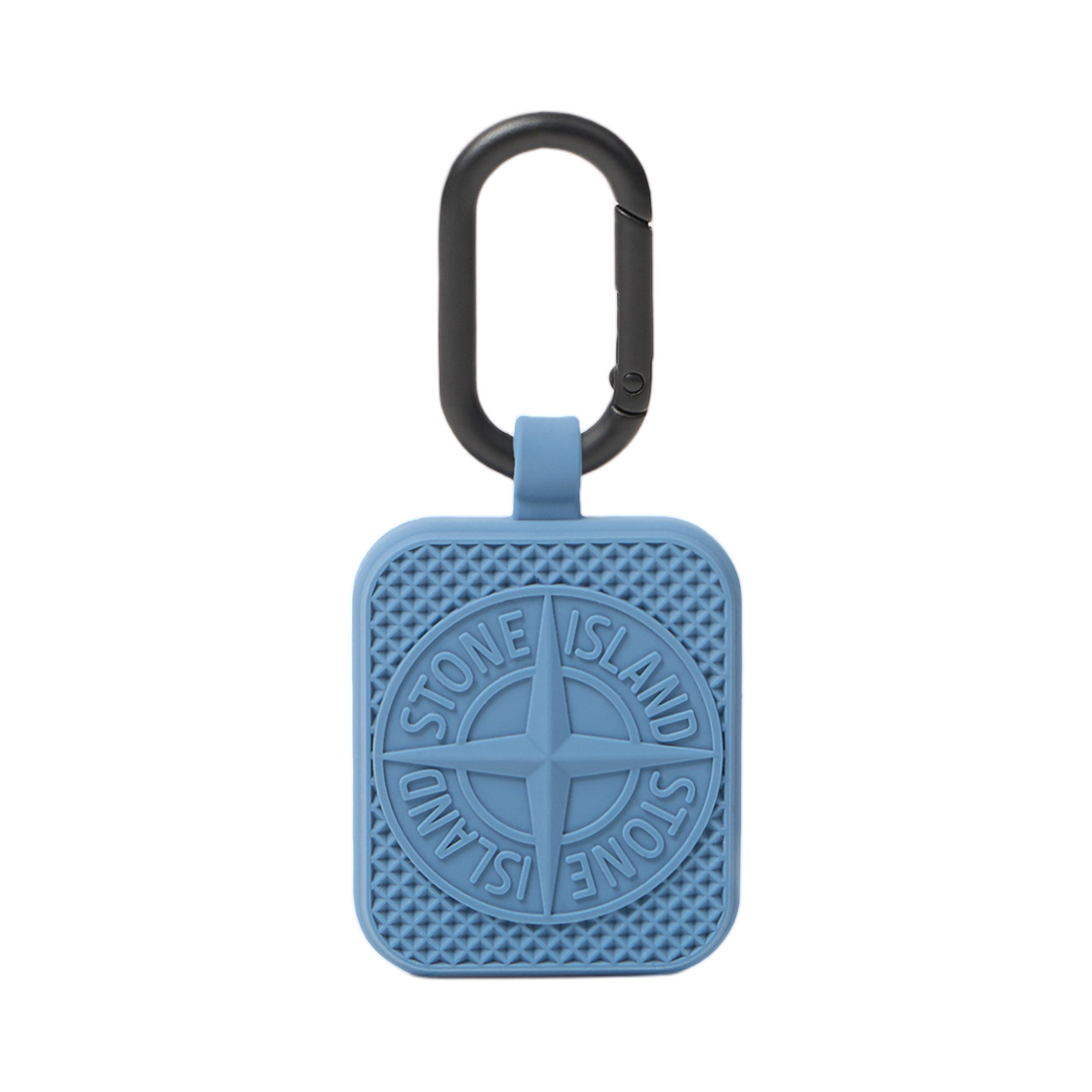 스톤 아일랜드 9800004 러버라이즈드 실리콘 에어택 홀더 카라비너 리드 그레이 - 25FW | Stone Island | KREAM