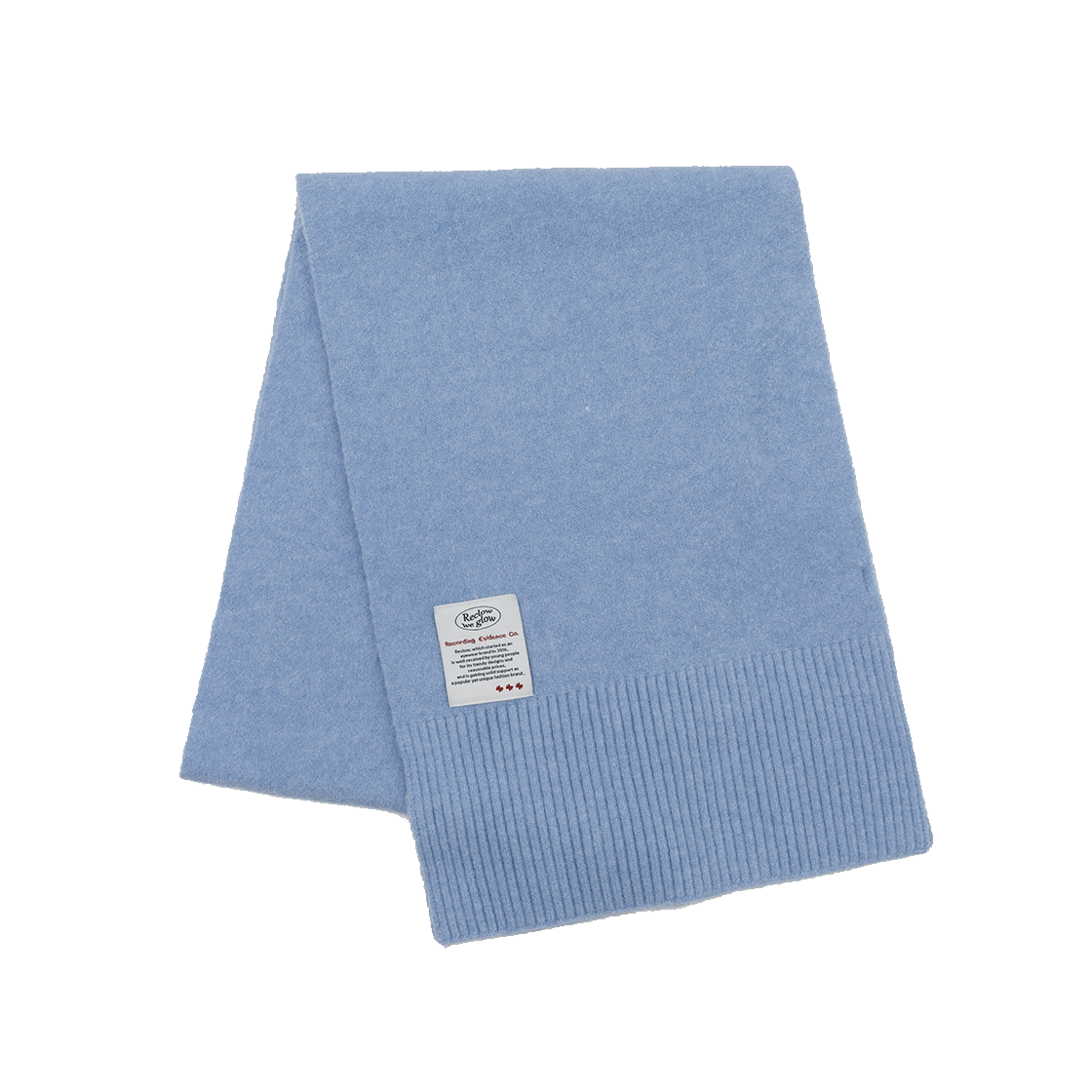 리끌로우 울터치 니트 머플러 스카이 블루(RECLOW Wool Touch Knit Muffler Sky Blue) - 1