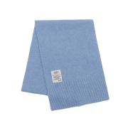 RECLOW Wool Touch Knit Muffler Sky Blue