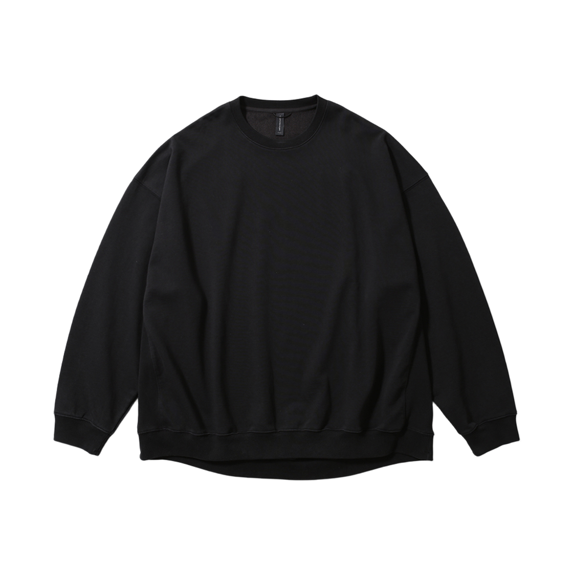 모이프 배기 크루넥 스웨트셔츠 블랙([FW25] moif Baggy Crewneck Sweat Black)
