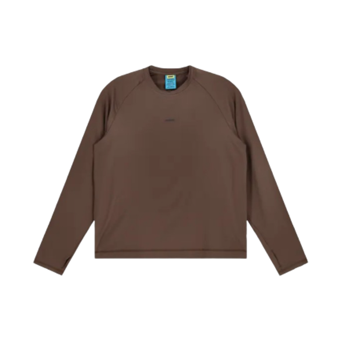 - Unna Shiny Long Sleeve T-Shirt Wren Brown