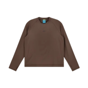 Unna Shiny Long Sleeve T-Shirt Wren Brown