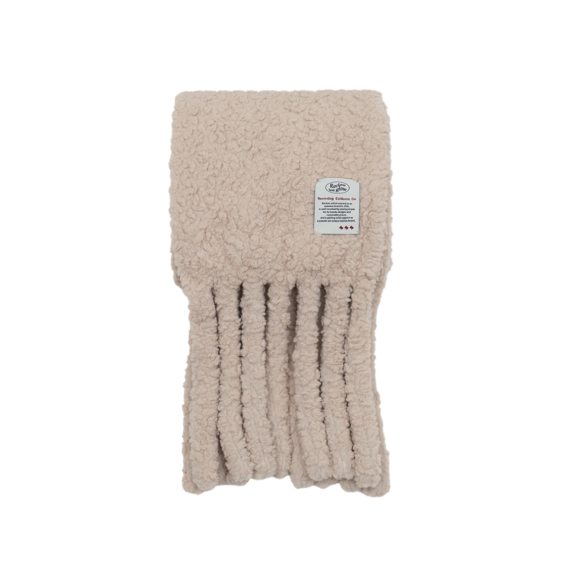 Cloudy Muffler Moca RECLOW Cloudy Muffler Moca