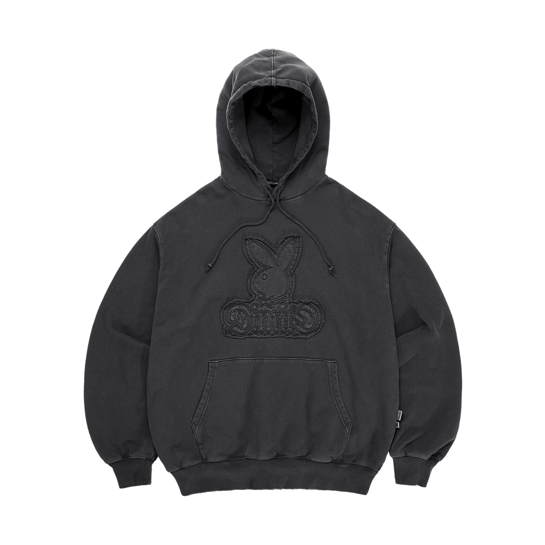 FVED39423 [Dimito X PLAYBOY] Bunny Hoodie Washed Black