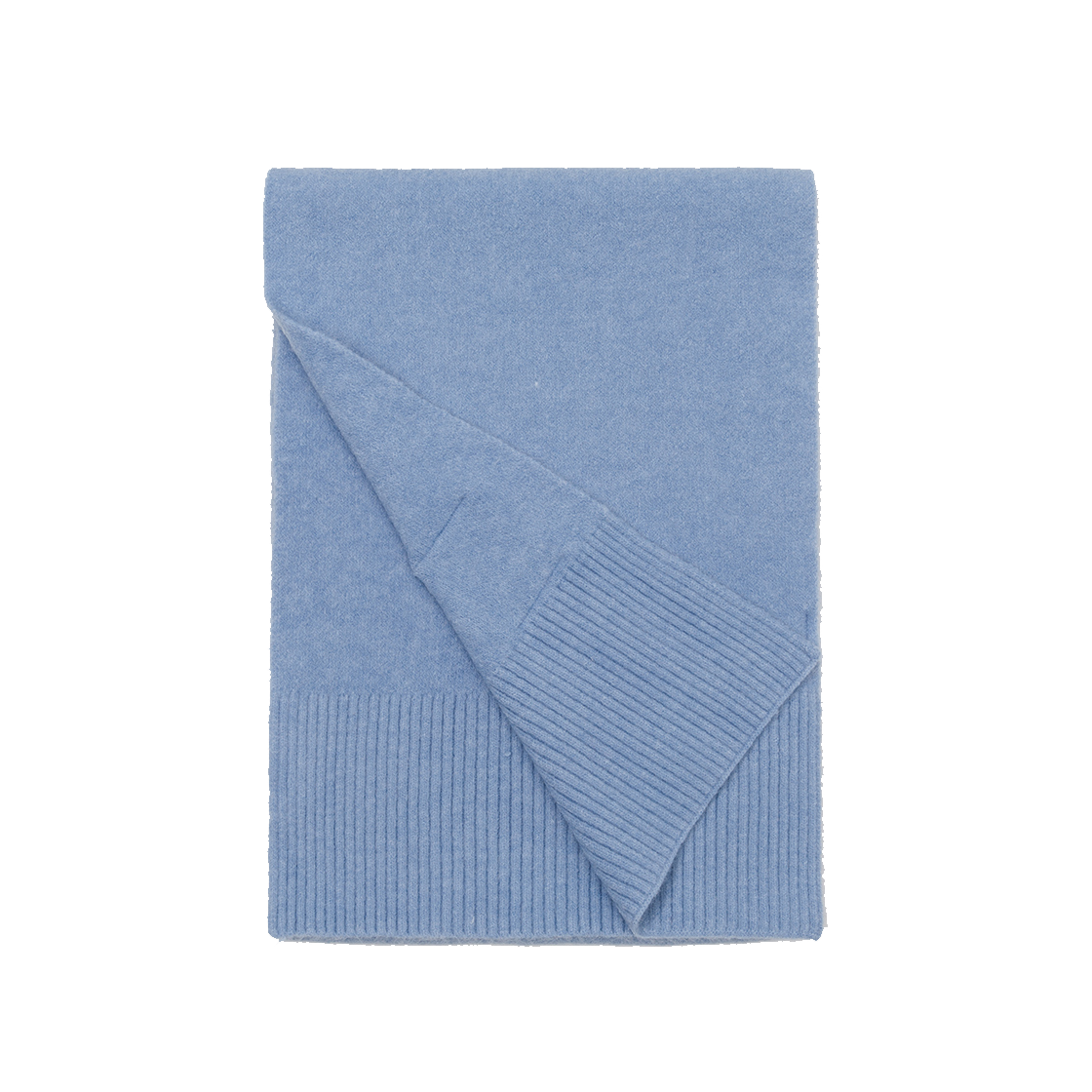 리끌로우 울터치 니트 머플러 스카이 블루(RECLOW Wool Touch Knit Muffler Sky Blue) - 2