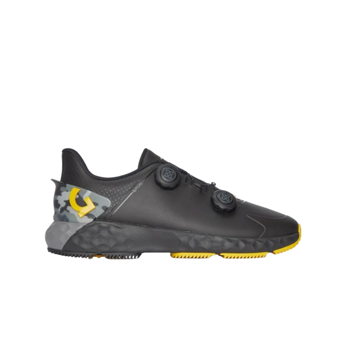 지포어 콘트라스트 퍼포레이티드 지드라이브 골프 슈즈 오닉스(G/Fore Contrast Perforated G/Drive Golf Shoes Onyx)