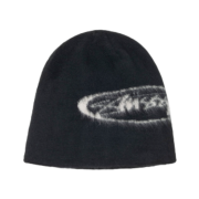 Stussy Skullcap Brushed Oval Stock Beanie Black