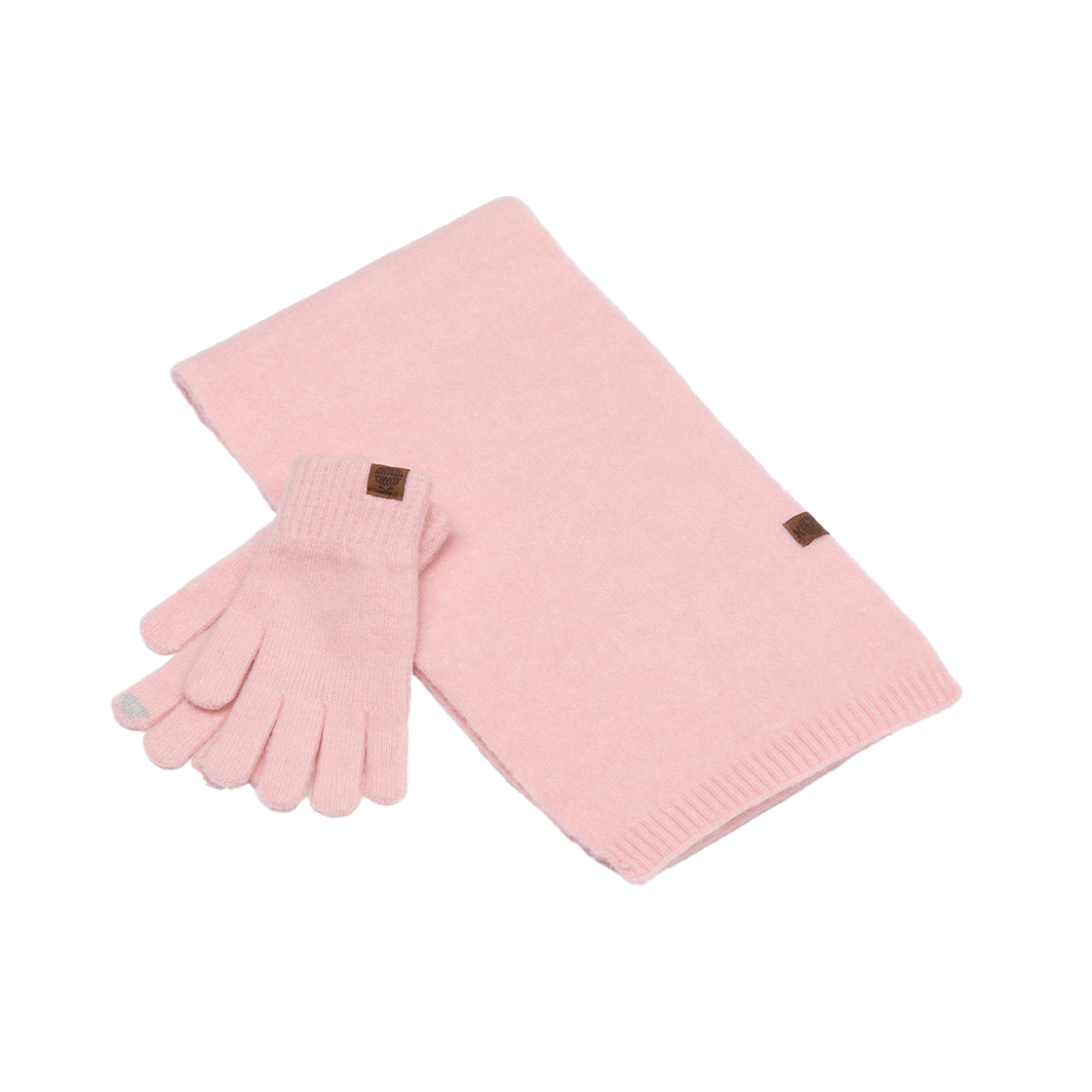 리끌로우 캔디 장갑 머플러 세트 핑크(RECLOW Candy Gloves Muffler Set Pink) - 1