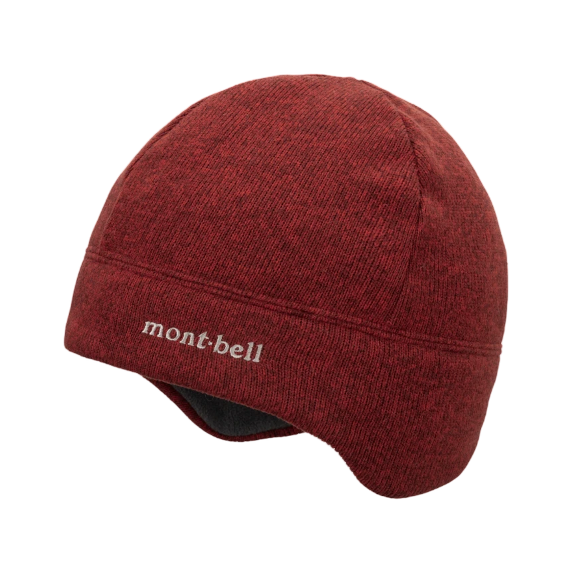 1119112 Montbell Climaplus Knit Ear Warmer Cap Red