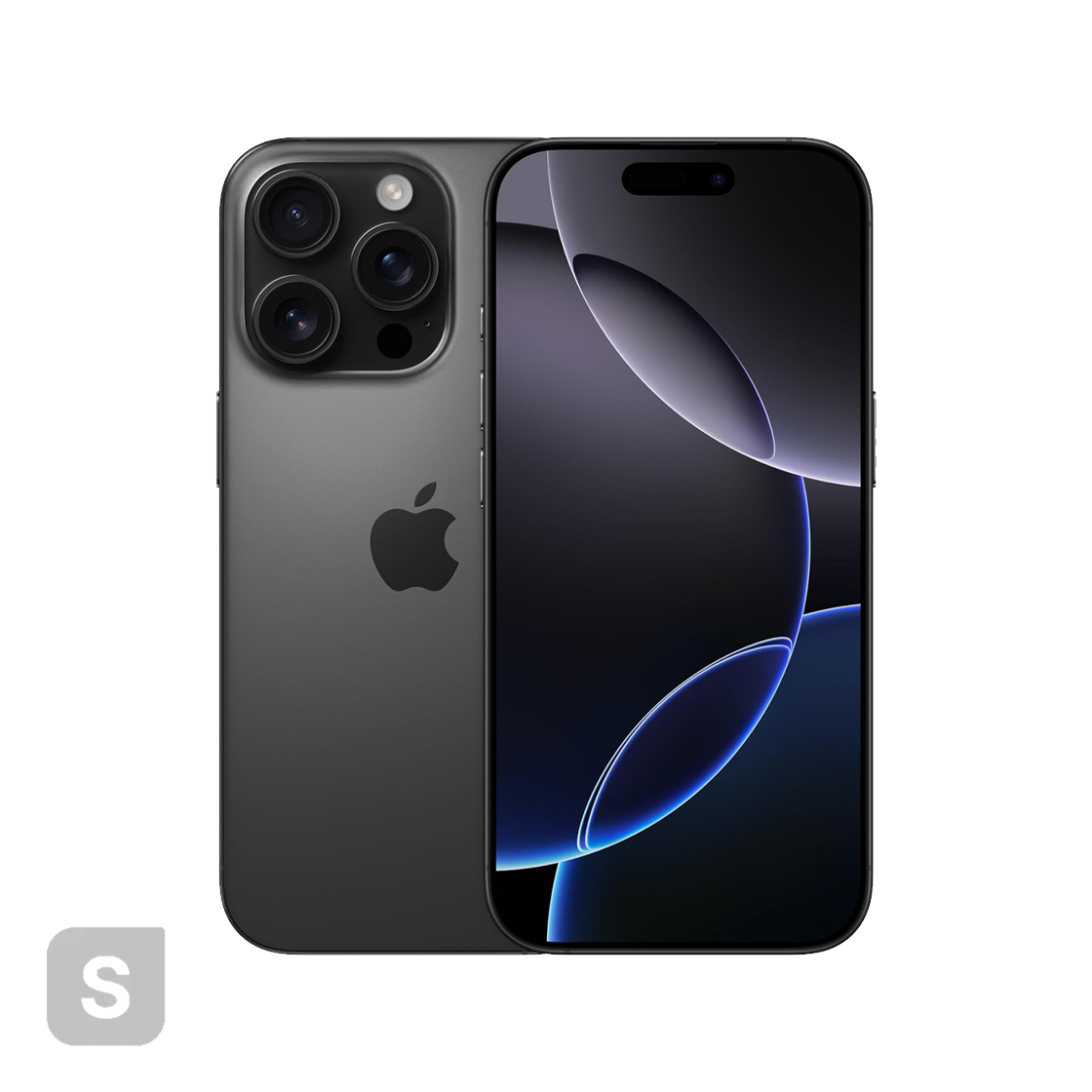 [S등급] 리퍼비시 아이폰 16 프로 128기가 블랙 티타늄([S등급] Refurbished iPhone 16 Pro 128GB Black Titanium) - 1