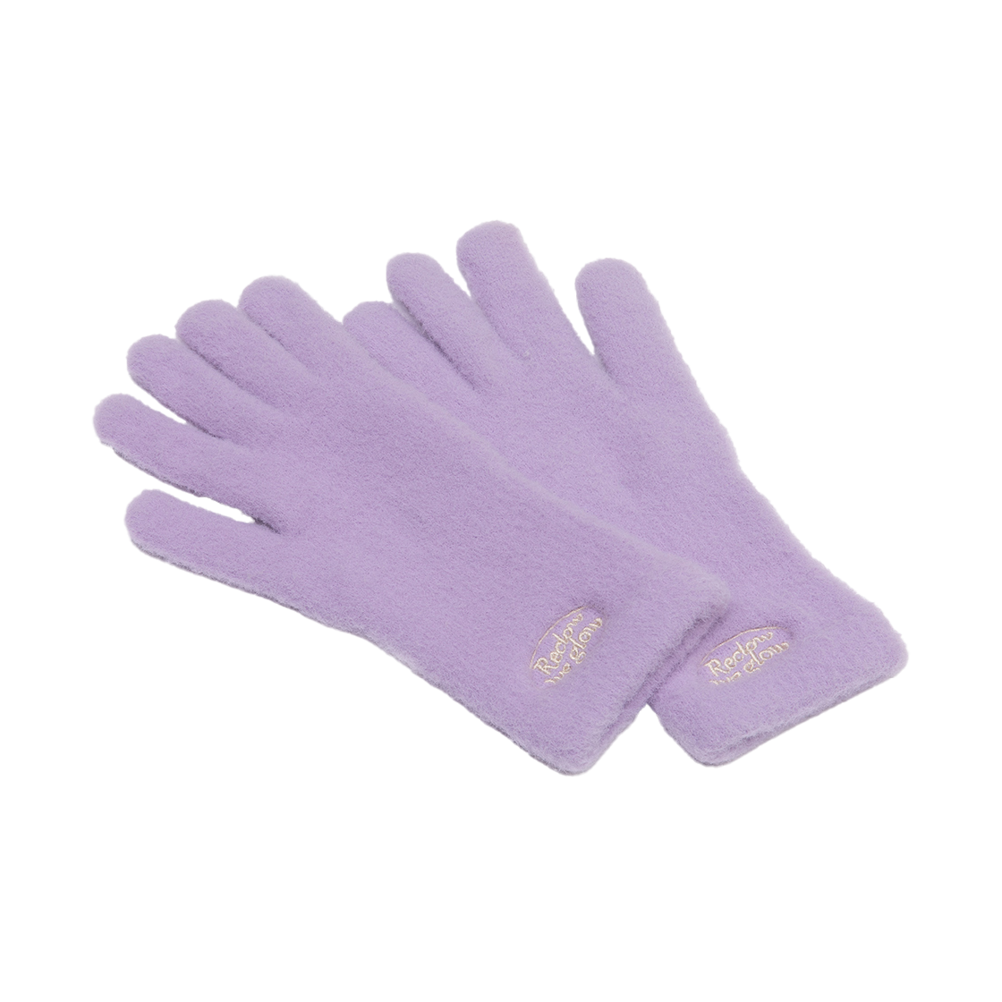 Fluffy Logo Glove Purple RECLOW Fluffy Logo Glove Purple