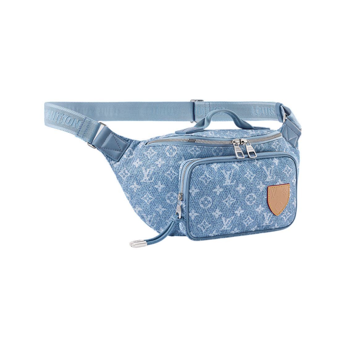 루이비통 러쉬 범 백 XL 블루(Louis Vuitton Rush Bum Bag XL Blue) - 2