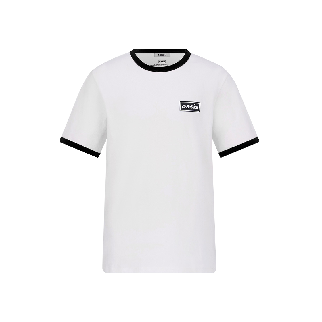 NMA5UTT64BK Noice x Oasis Band T-Shirt Black