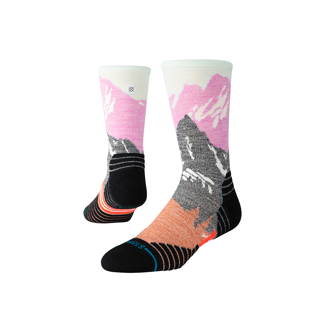 스탠스 우먼 아웃 오브 레인지 미드 울 크루(STANCE Women Out Of Range Mid Wool Crew Ber)