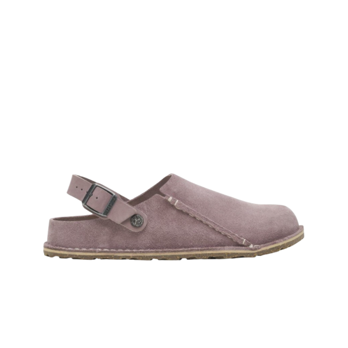 1028043 Birkenstock Lutry Premium Suede Faded Purple - Narrow