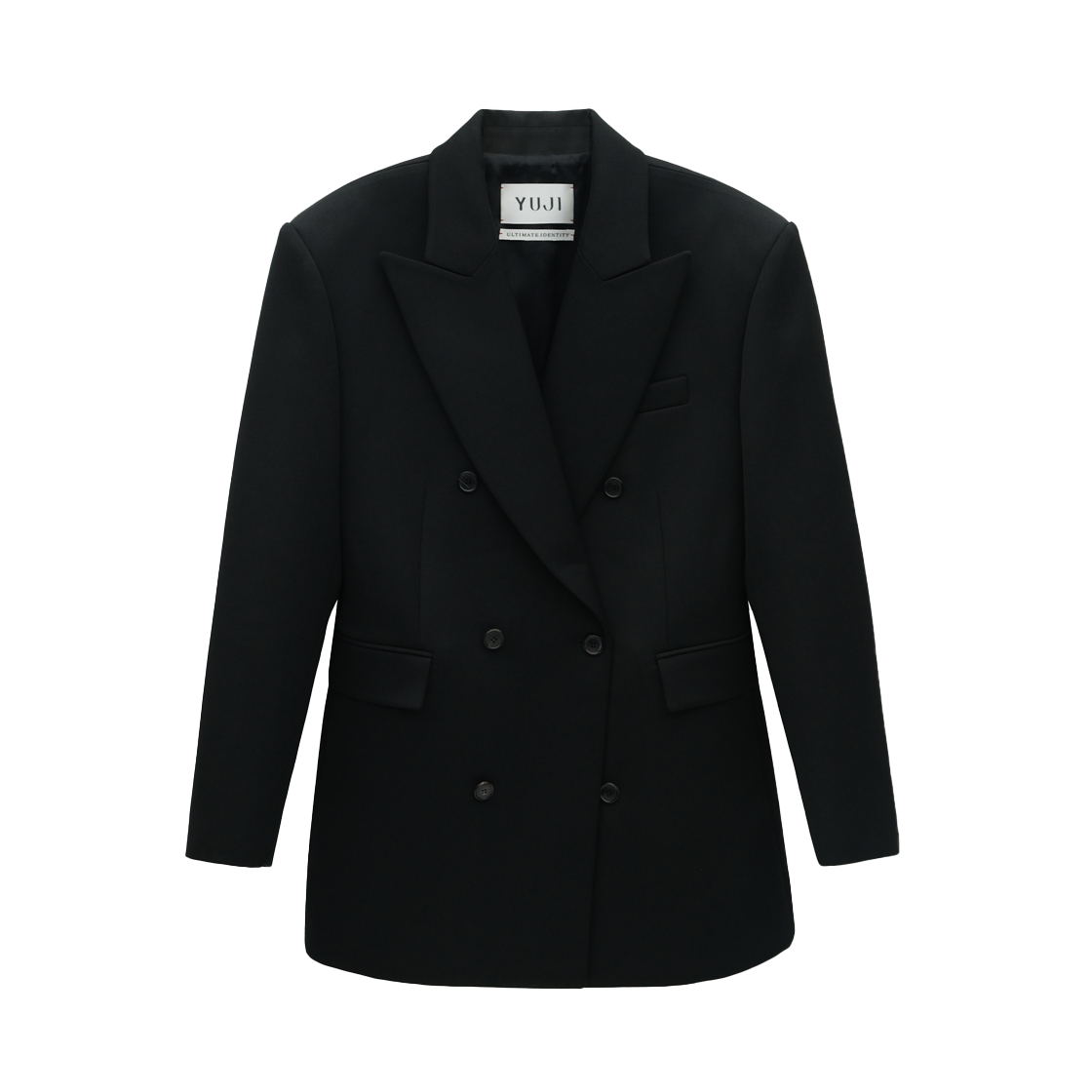 유지 시그니처 테일러드 자켓 블랙(YUJI Signature Tailored Jacket)