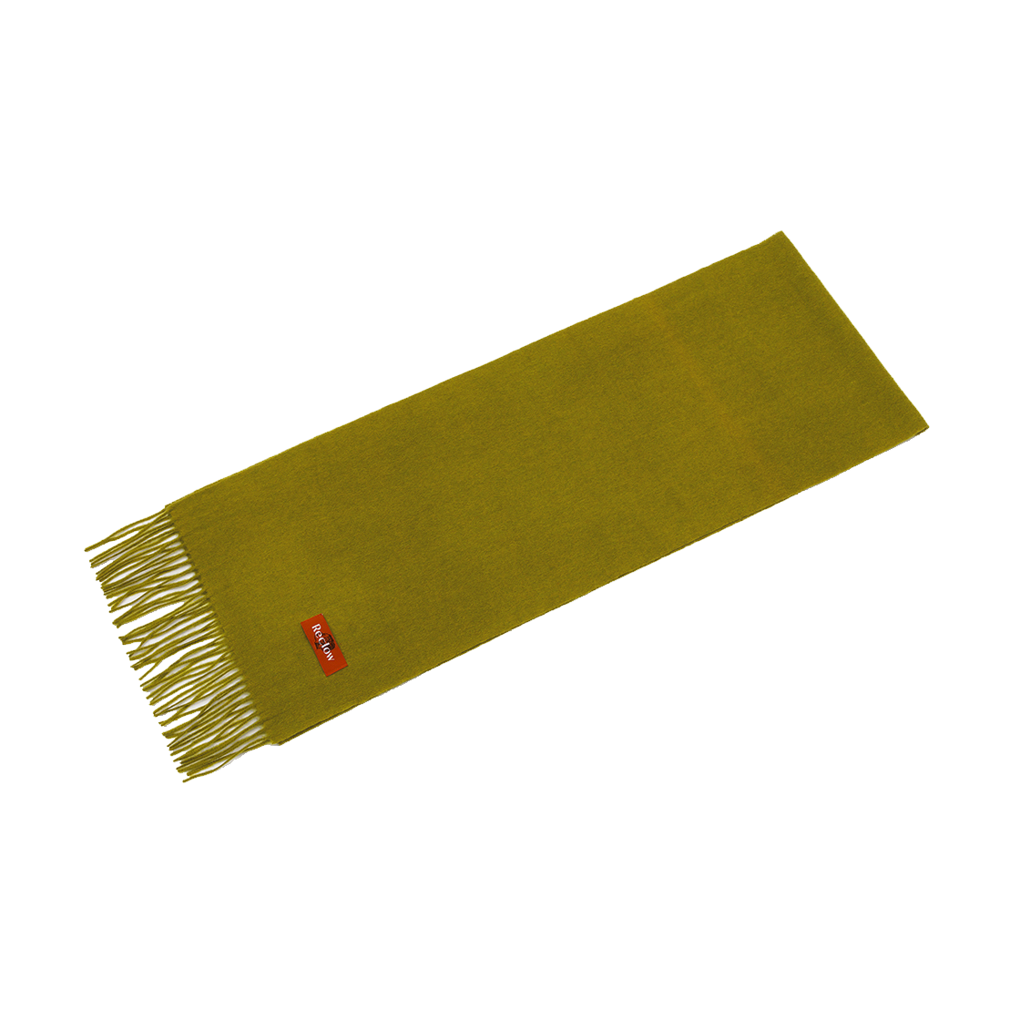 리끌로우 울 100% 머플러 올리브 그린(RECLOW Wool 100% Muffler Olive Green) - 3