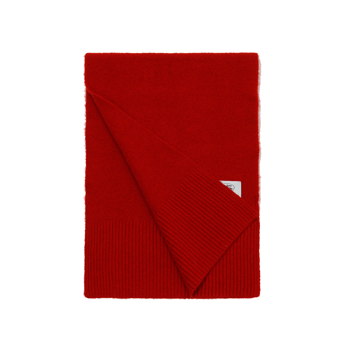 리끌로우 울터치 니트 머플러 레드(RECLOW Wool Touch Knit Muffler Red) - 2