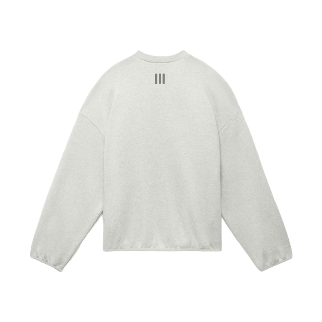 아디다스 x 피어 오브 갓 애슬레틱스 코튼 플리스 크루넥 미디엄 그레이 헤더 - KR 사이즈(Adidas x Fear of God Athletics Cotton Fleece Crewneck Medium Grey Heather - KR Sizing) - 2