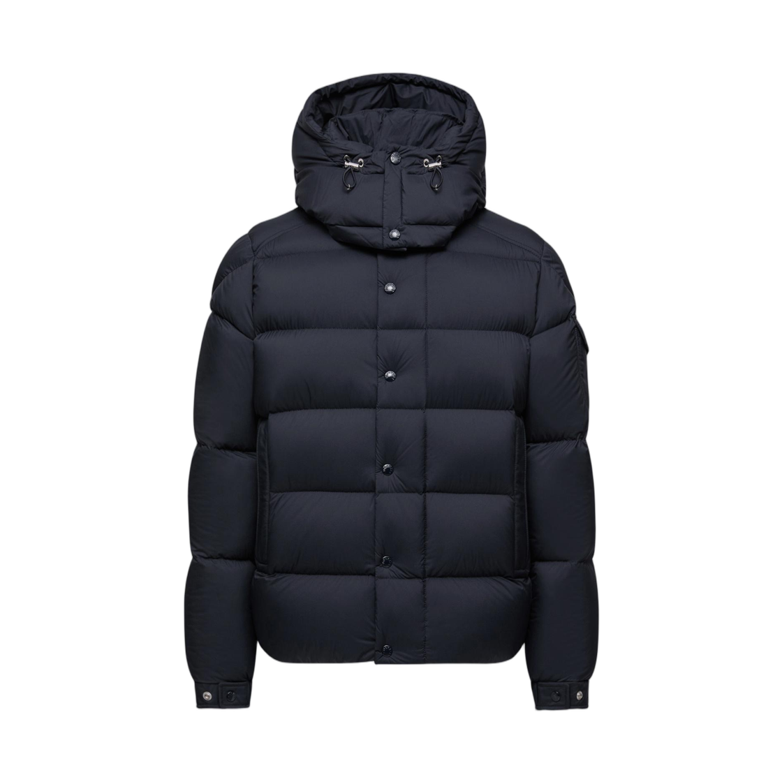 몽클레르 마야 70 후드 쇼트 다운 자켓 나이트 블루 - 25FW(Moncler Maya 70 Hooded Short Down Jacket Night Blue - 25FW) - 1