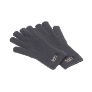 RECLOW Fluffy Logo Glove Charcoal