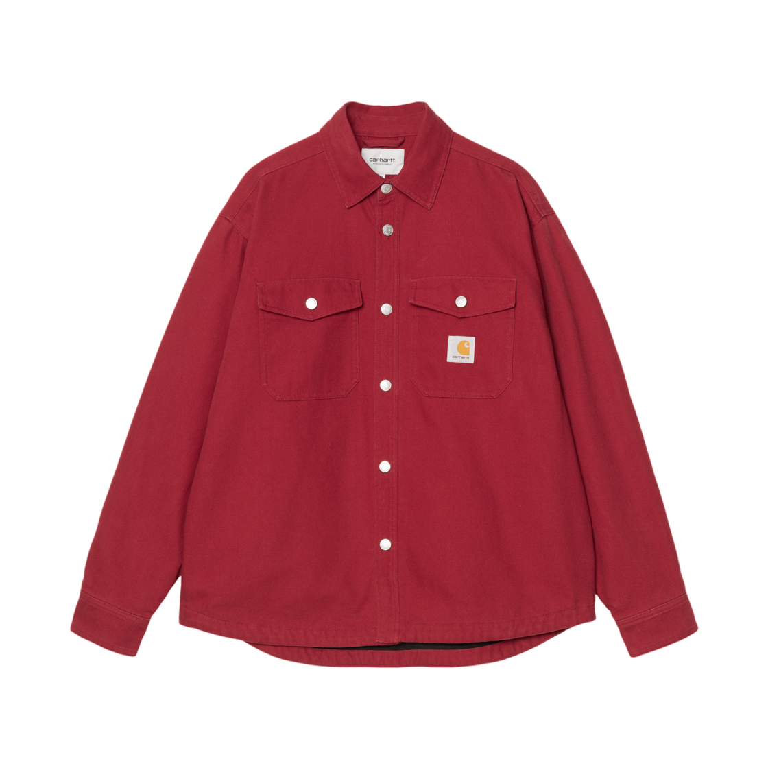 I035305-H8-XX Carhartt WIP Selby Shirt Jac Scarlet