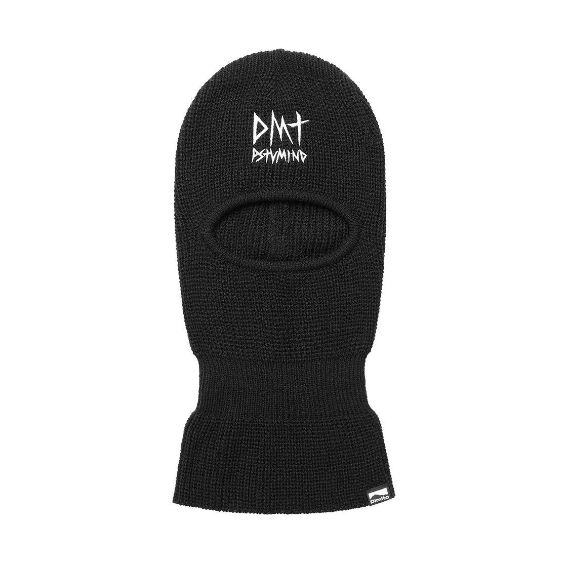 WVKK08112 Dimito Dmt Face Knit Mask Black