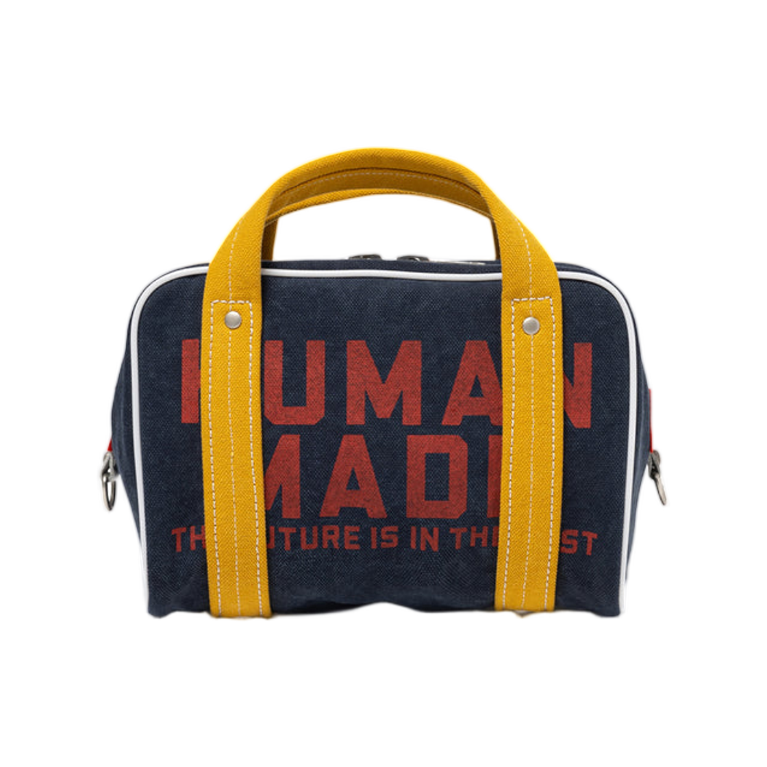 휴먼 메이드 캔버스 보스턴 백 스몰 네이비 | Human Made | KREAM