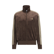 Adidas Firebird Velour Track Top Dark Brown - KR Sizing